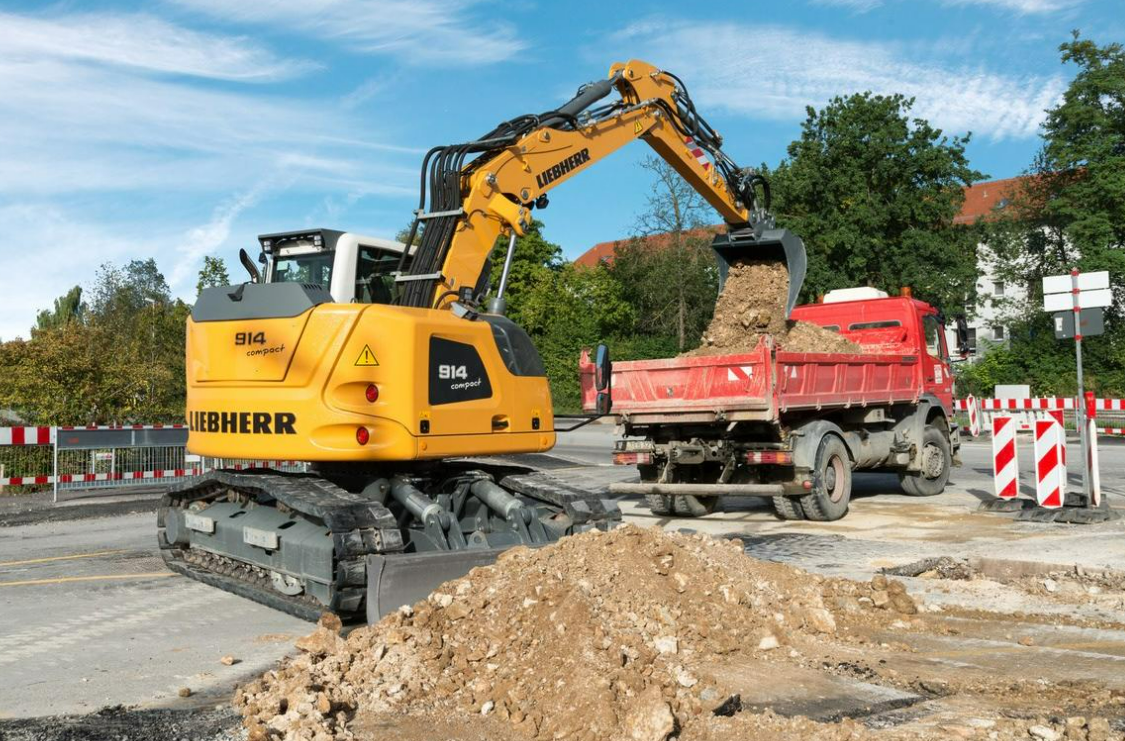 Raupenbagger Liebherr R 914 Compact mieten