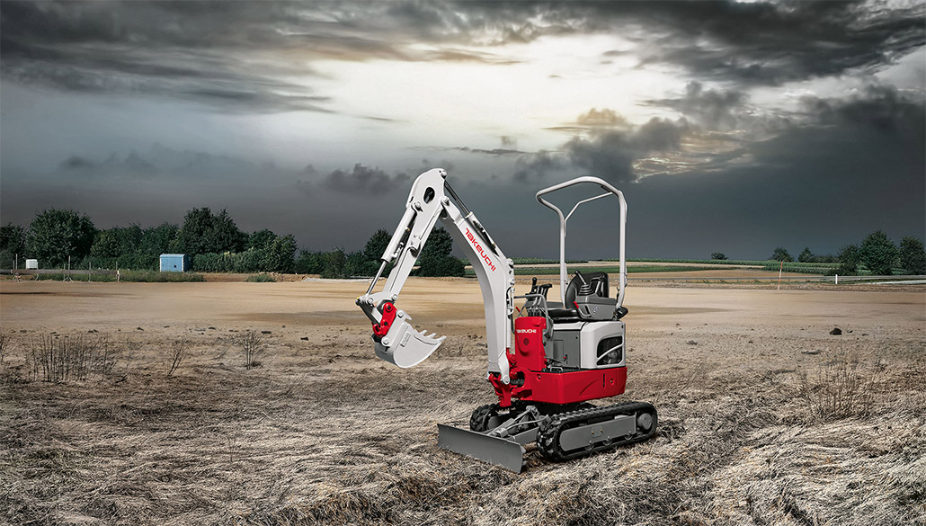 Minibagger Takeuchi TB 210 Hybrid mieten