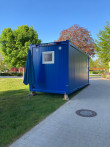 Sanitärcontainer Containex mit Sanitärmodul 6 Meter