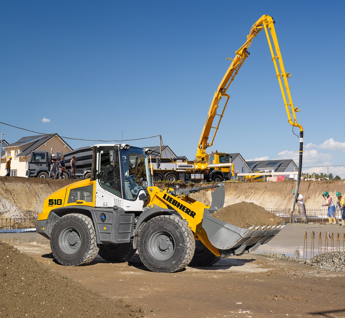 Liebherr L 518 Stereo Radlader mieten