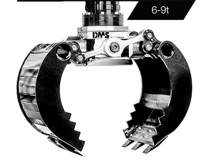 DMS Anbaugeräte: Sortiergreifer MS01 MS03 MS08 mieten