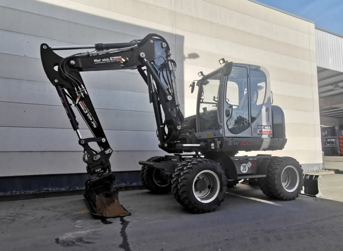 Wacker Neuson Mobilbagger EW 100 / EW100 mieten