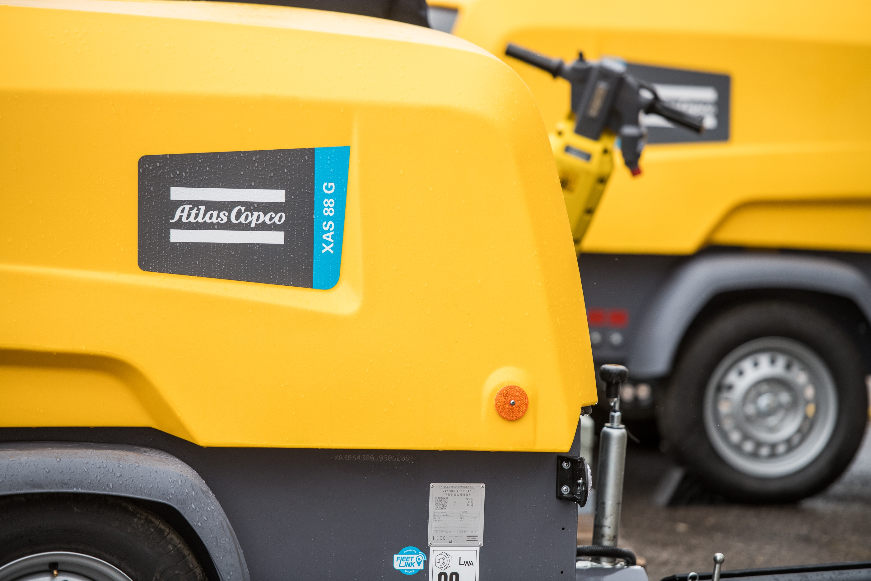 Kompressor Atlas Copco XAS88 mieten