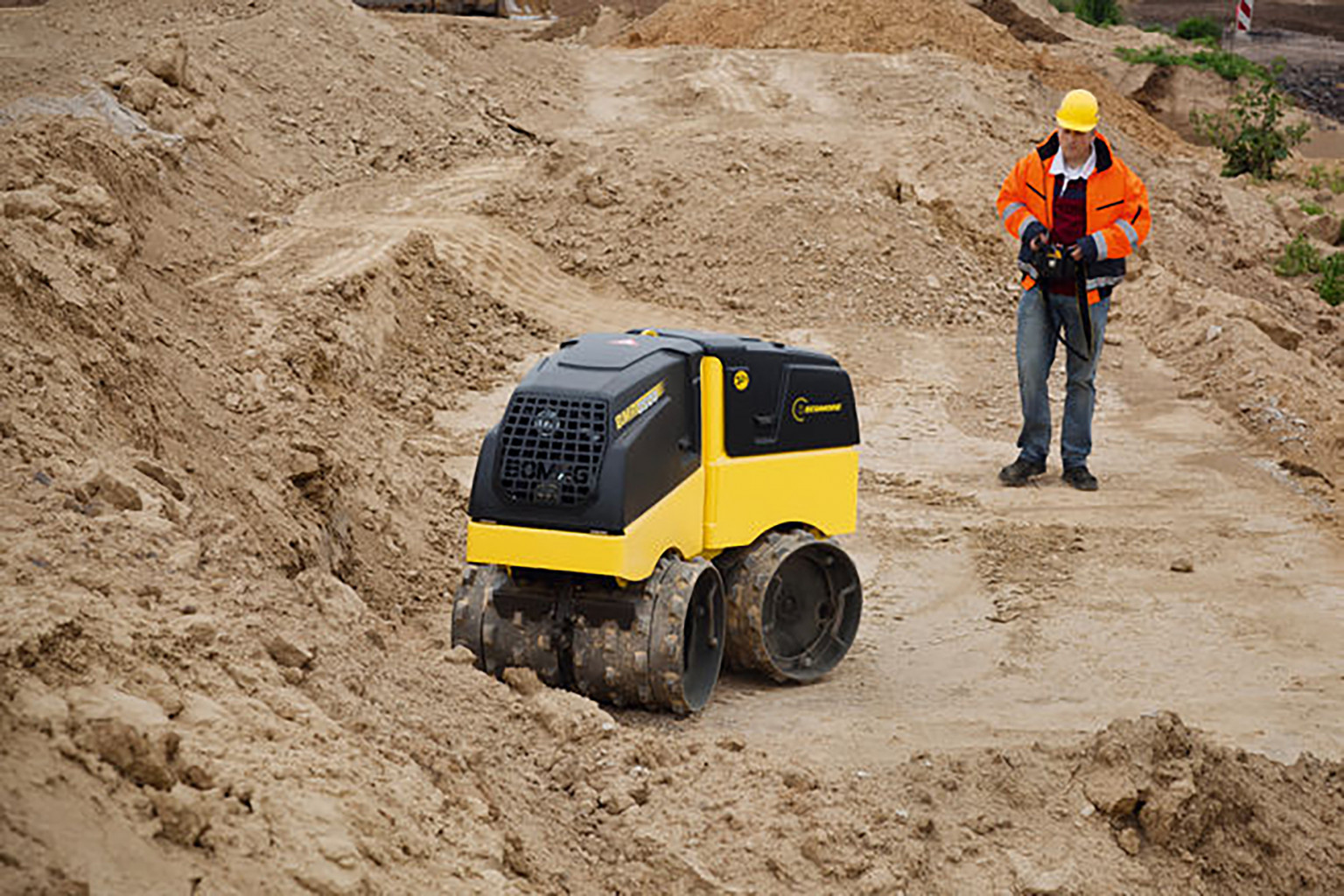 Grabenwalze Bomag BMP 8500 mieten