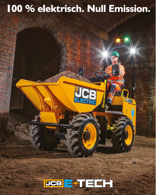 JCB Raddumper 1T-2 Elektro mieten