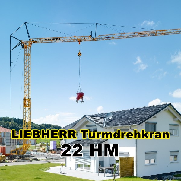 LIEBHERR 22 HM Turmdrehkran mieten