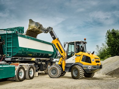 Teleskopradlader Liebherr L 509 Tele mieten