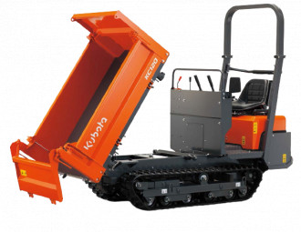 Kubota Kettendumper KC 120 Freiberg Sachsen