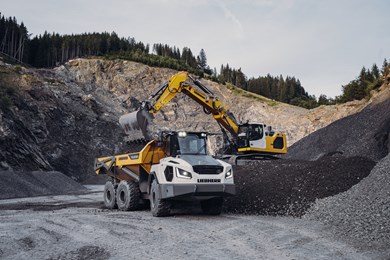 Liebherr TA 230 Knickgelenkter Muldenkipper mieten