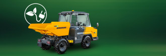 Elektro Dumper Bergmann C804e Muldeninhalt gehäuft 1,47 m³ Freiberg Sachsen