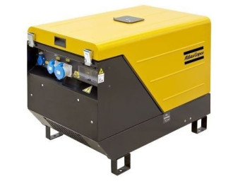 Stromerzeuger 9,1KVA, 7KW Atlas Copco S10 