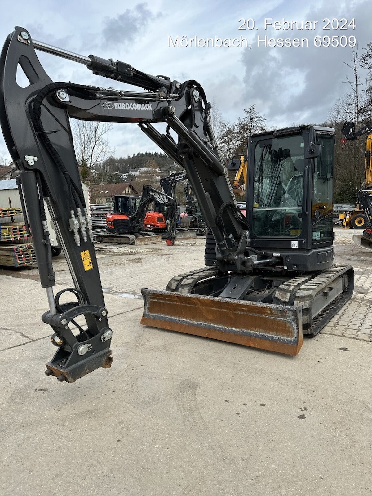 Eurocomach Minibagger 75TR mieten