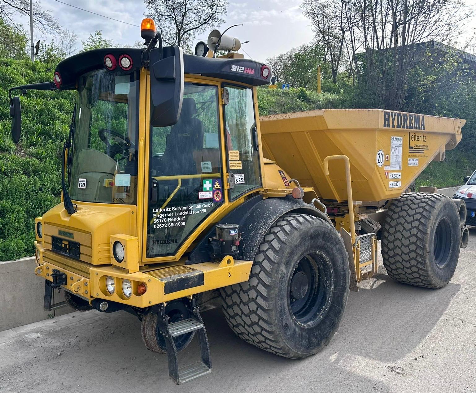 Zweiwegedumper Hydrema 912 ZW mieten