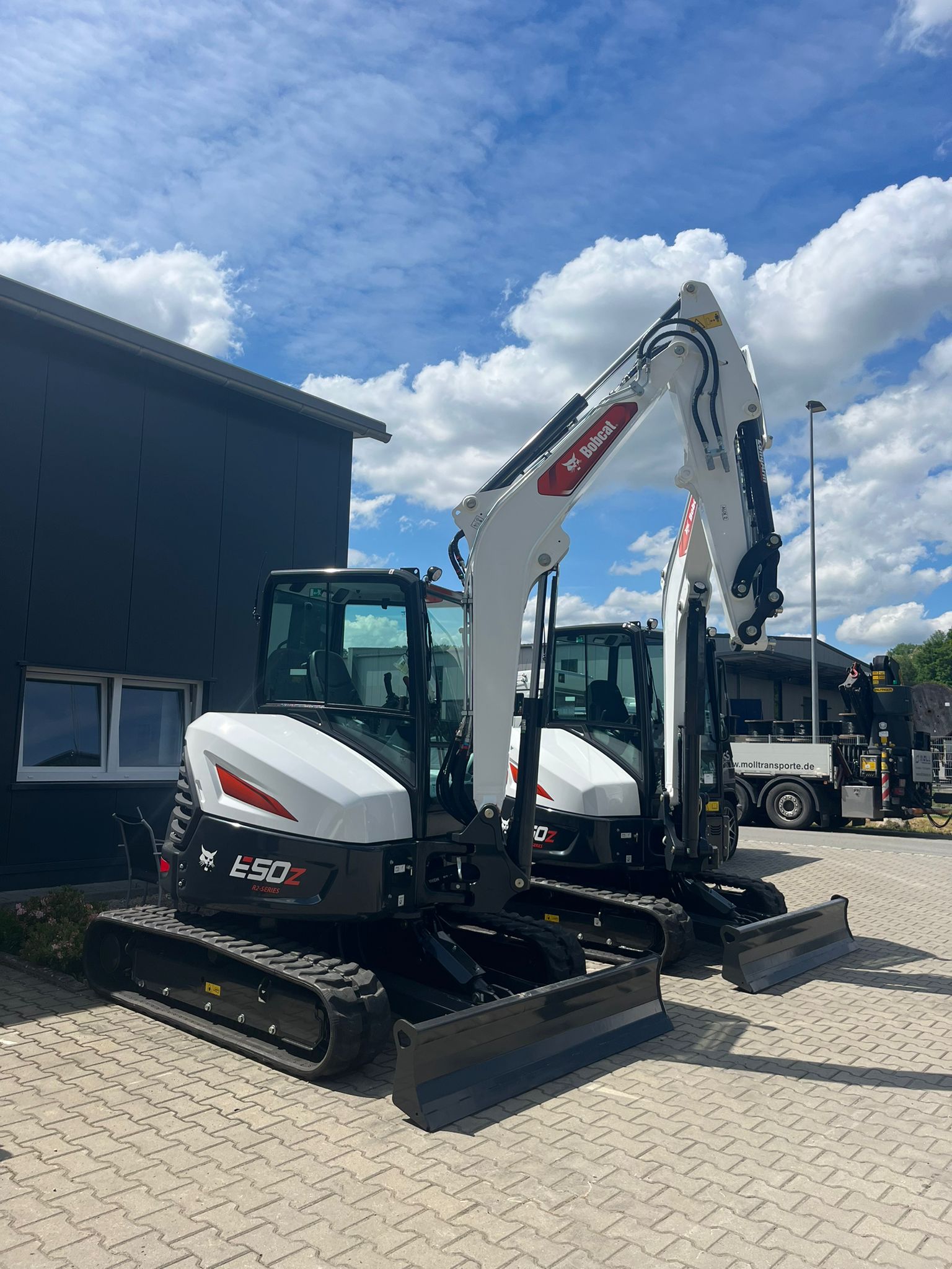 Minibagger Bobcat e55z mieten