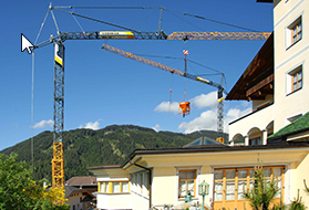 Liebherr Baukran 120 K.1  mieten