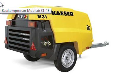 Kaeser M31PE Kompressor mieten