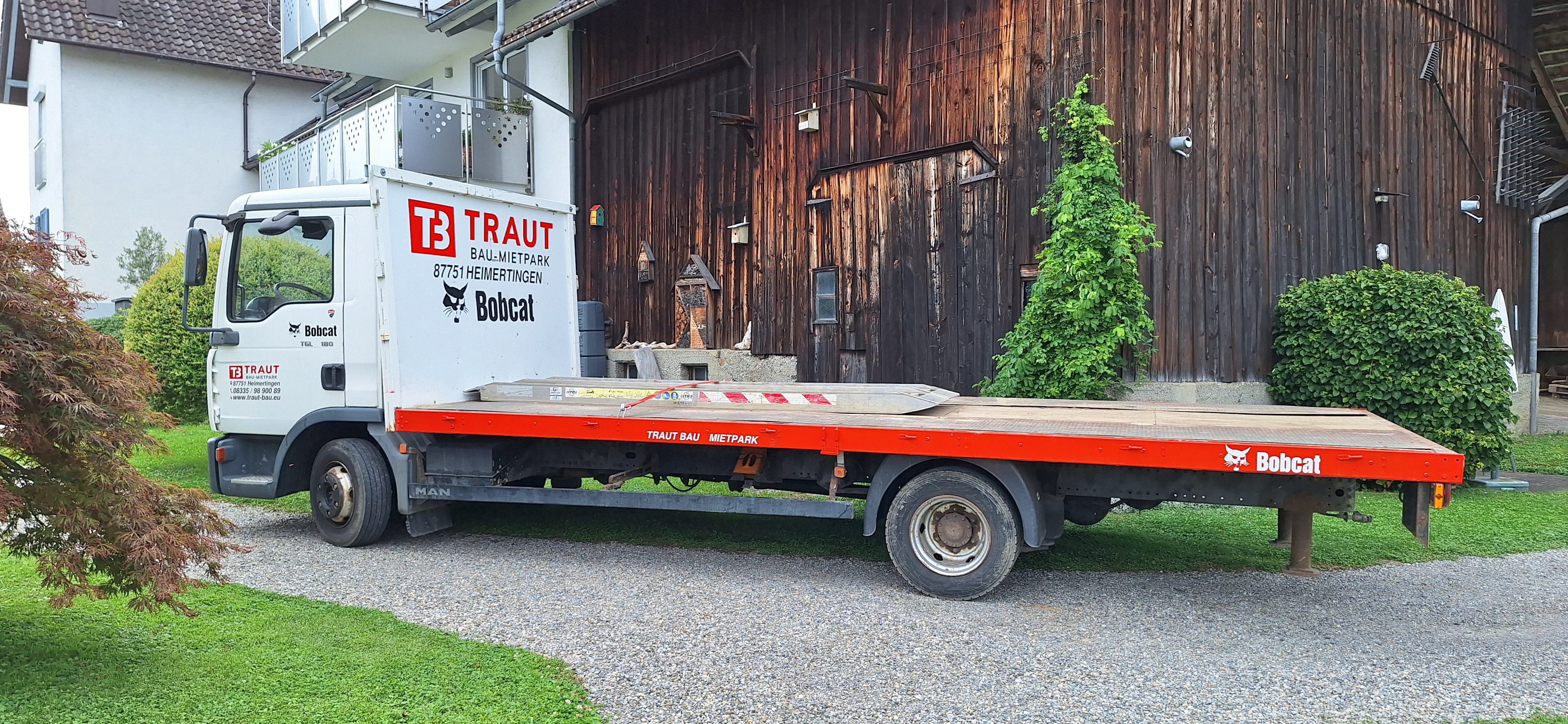 Lkw 7.5t Plattform Vermietung mieten