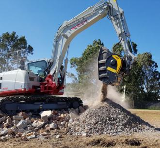 MB CRUSHER BF60.1 S4 BACKENBRECHERLÖFFEL mit Bioöl Trägergerät 