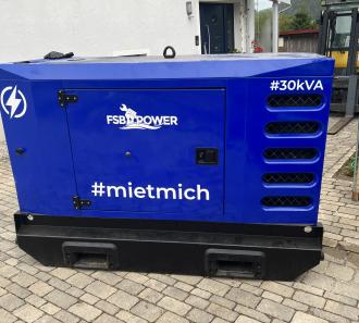 30 kVA Stromerzeuger SDMO 