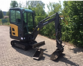 Minibagger Volvo EC 18D mit SW MS01 Eisenach