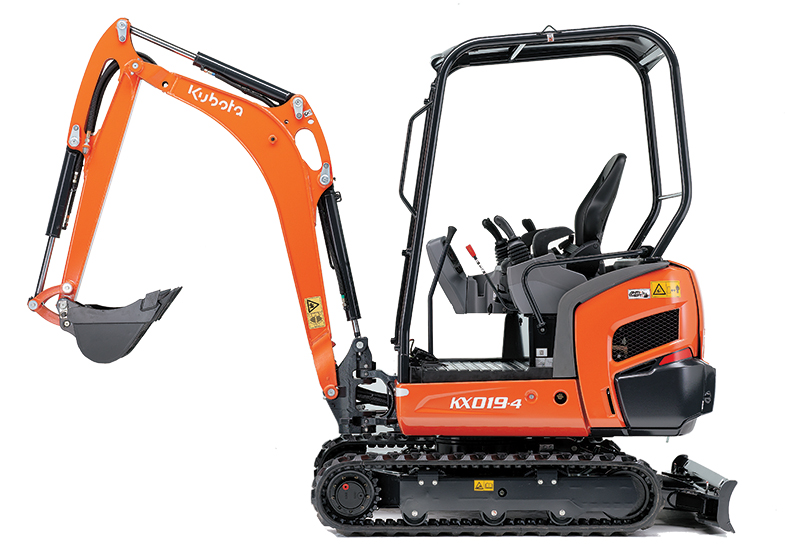 Kubota Minibagger KX 019 / KX19 mieten