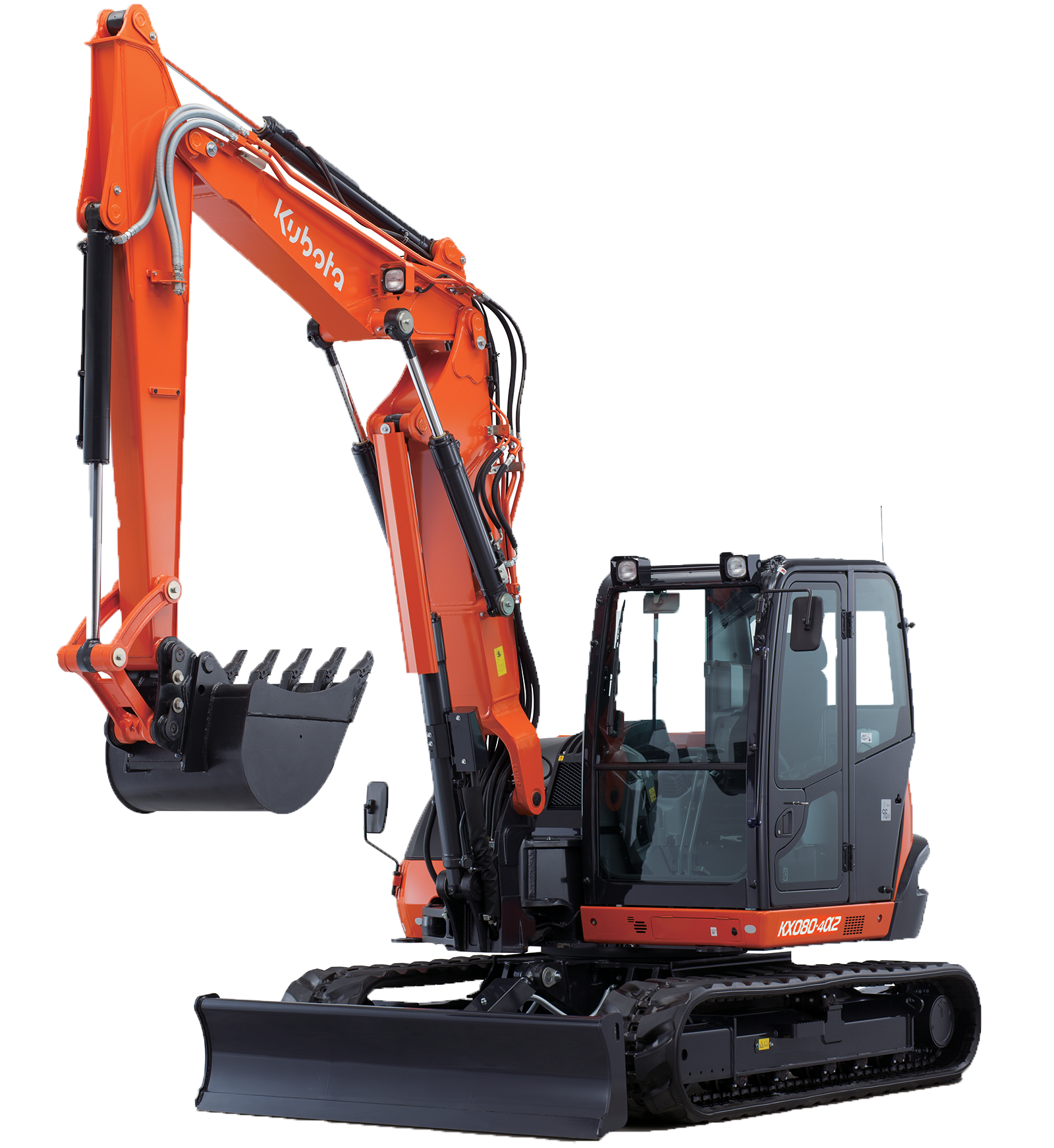 Kubota Minibagger KX080 / KX 80 mieten