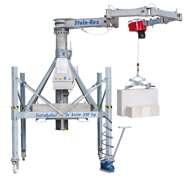 Schulte Mauerkran Stein-Rex Basic 2.0 mieten