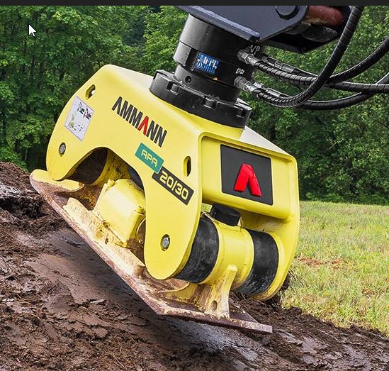 Anbauverdichter für Bagger mieten