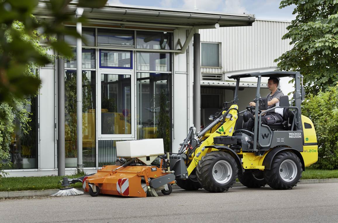 Mini Radlader WL20e Wacker Neuson - Elektroantrieb mieten