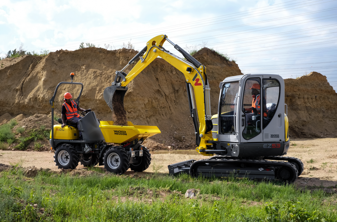 Raddumper Wacker Neuson 1601 mieten