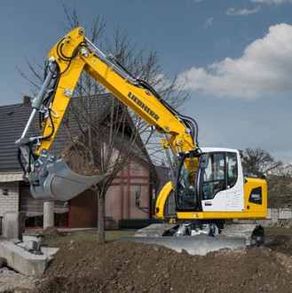 Liebherr R 920 Compact Freiberg Sachsen