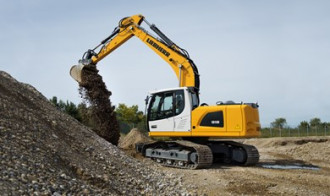 Liebherr R918 LI Freiberg Sachsen