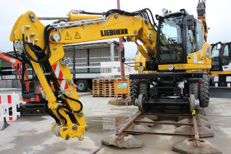 A 922 ZW Rail Liebherr Freiberg Sachsen