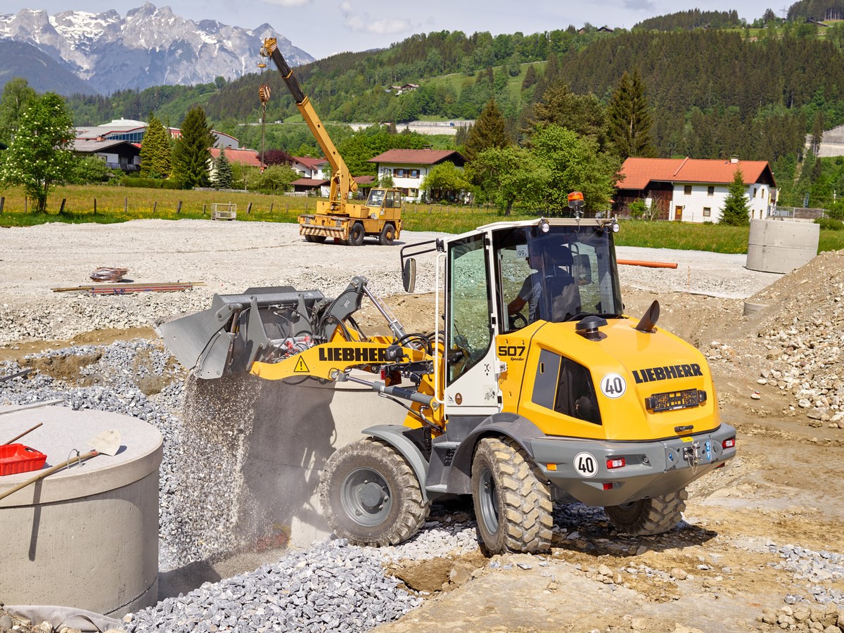 Liebherr L507 Stereo Radlader mieten