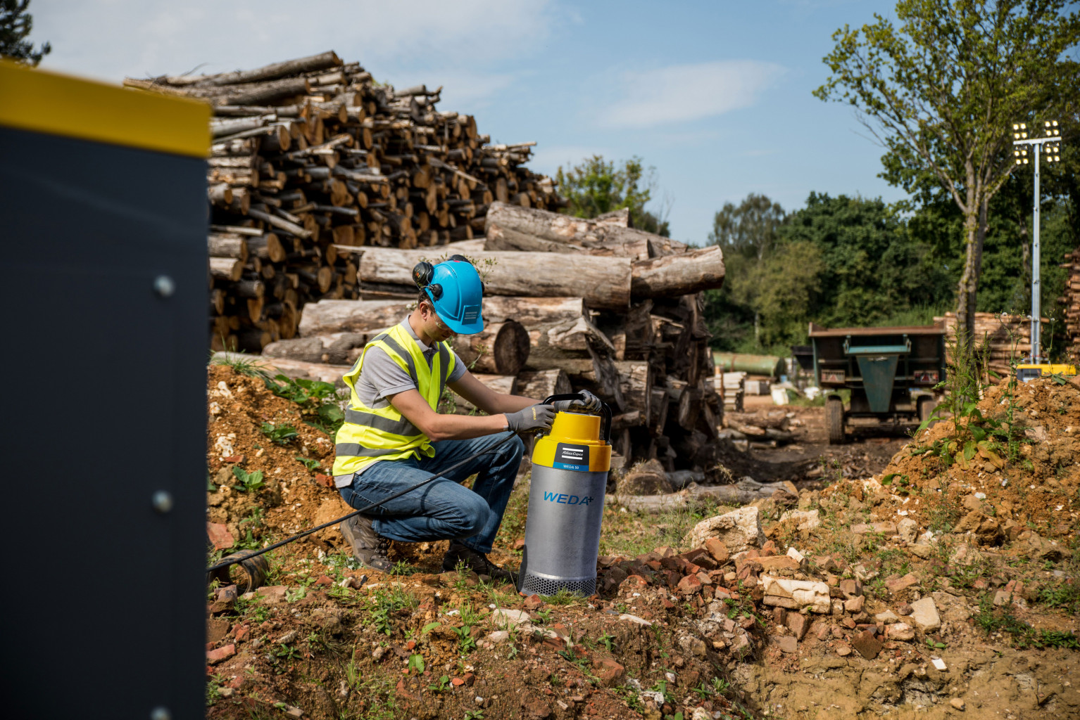 Tauchpumpe Atlas Copco WEDA S04N 270 l/min mieten