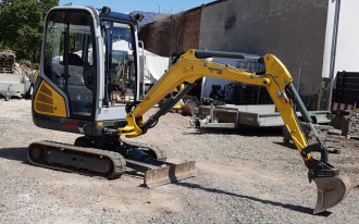 Minibagger Zweibrücken mieten Wacker Neuson ET20 Homburg