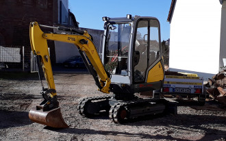 Minibagger Wacker Neuson ET24 Homburg