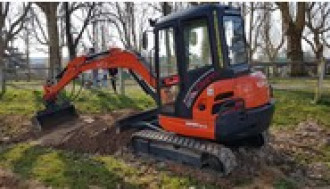 Minibagger Kubota KX 101 Homburg