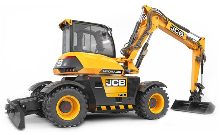 JCB Mobilbagger HydraDig 110W mieten