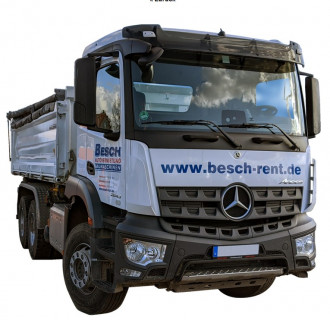 LKW-Kipper 26 tonnen MB 2641 Actros einfach mieten Tagestarif Wochentarif Monatstarif Eberswalde